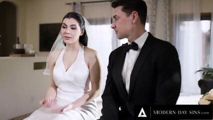 MODERN DAY SINS   Groomsman Assfucks Best Buddy's Wife Valentina Nappi In Marital Bed On Wedding Day