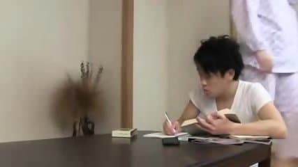 Japanese Mom With Son Drink And Fuck
