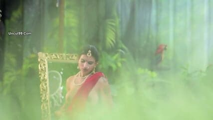 Desi Big Boobs Bride Getting Ready To Ride A BBC