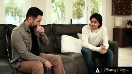 MOMMY'S BOY - MILF Dana Vespoli Takes Husband And Stepson In Wild Double Penetration Threesome