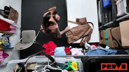 Shoplyfter   Bella Fitbadonk   Case No. 8004837   Kinky Thief Begs For Mercy On All Fourss