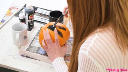 Making Halloween Creampie Wit Stepdad